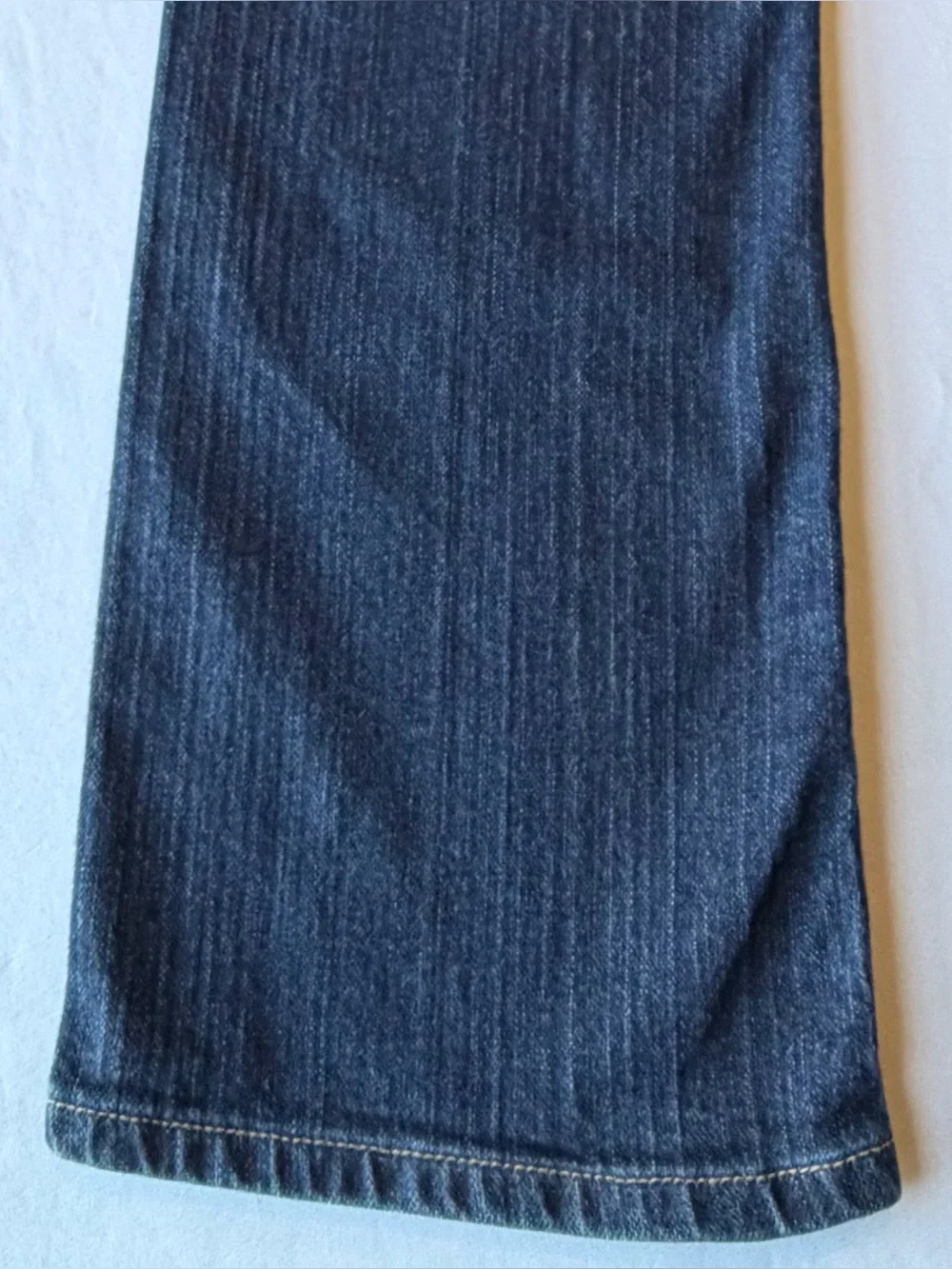 GAP Womens Jeans Y2K Original Bootcut Dark Wash Stretch Denim 32” Inseam 8 LONG